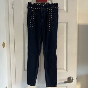 Fashion Nova Studded Jeans